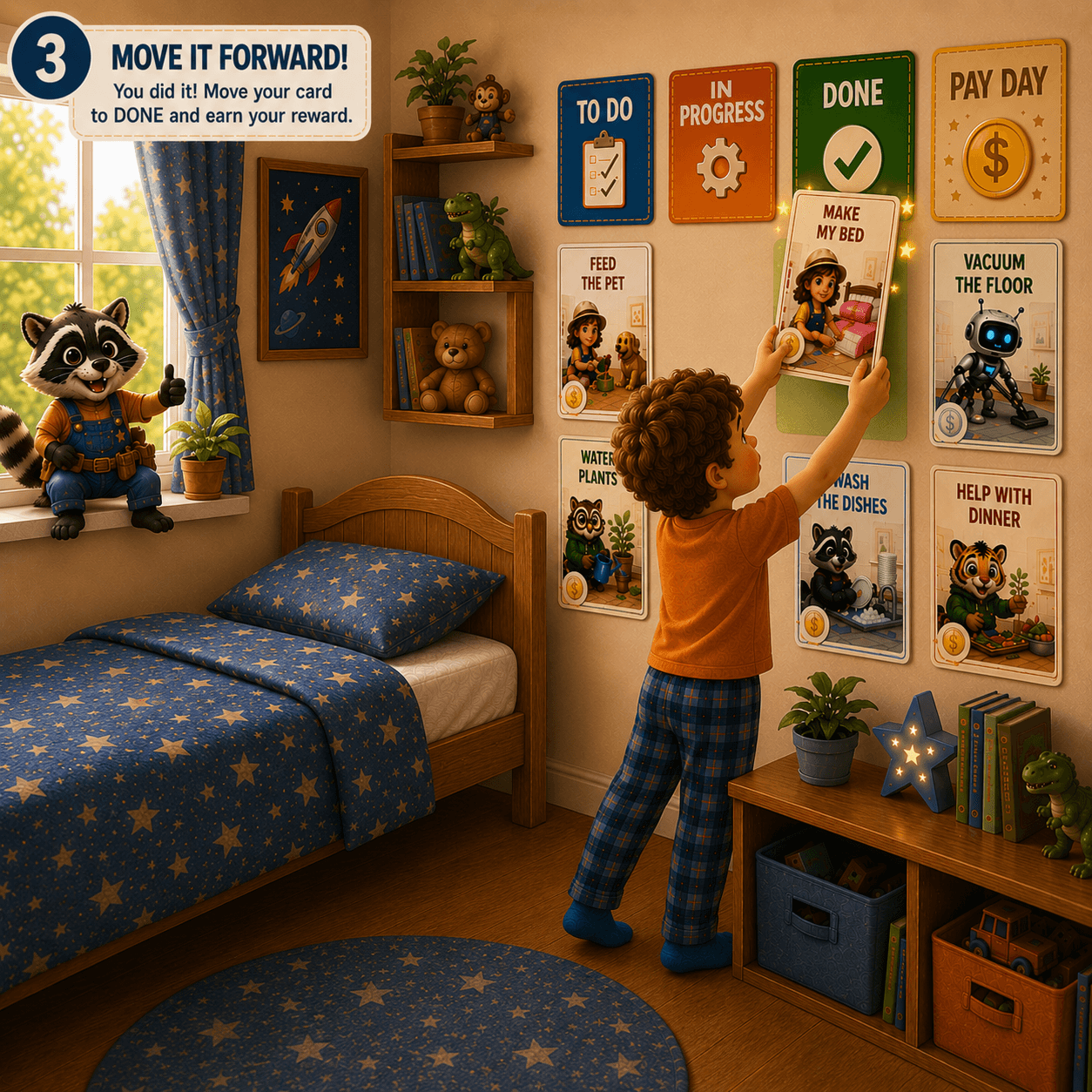 Tally's Chore Cards — example 3