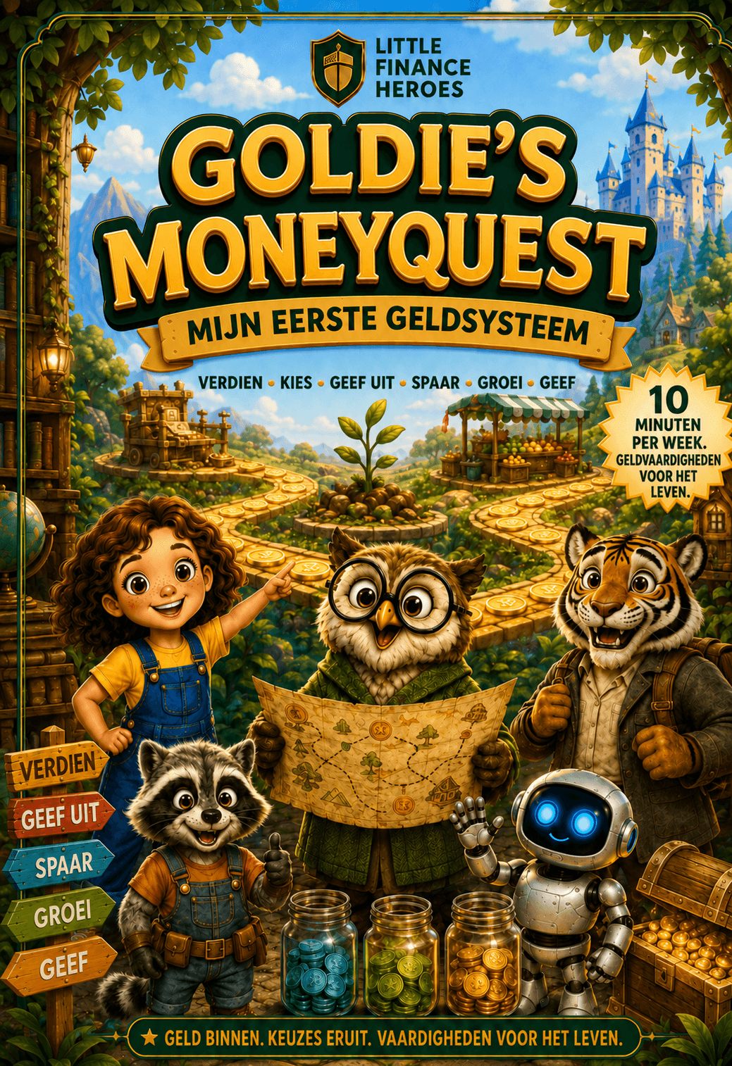 Goldie's Money Quest cover