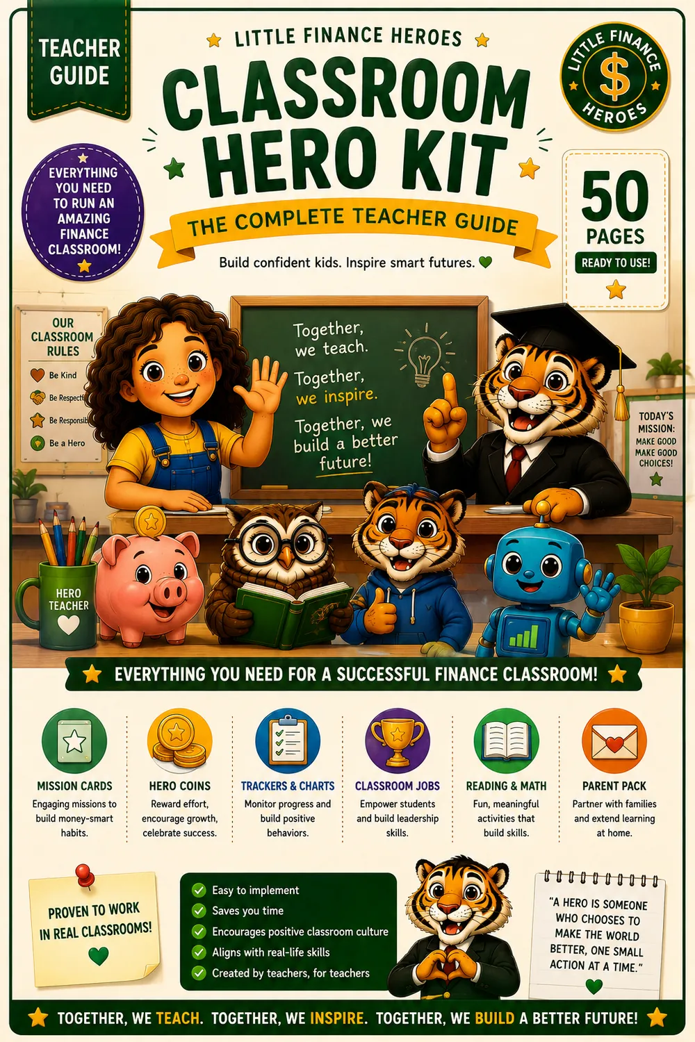 Classroom Hero Kit — the complete teacher guide