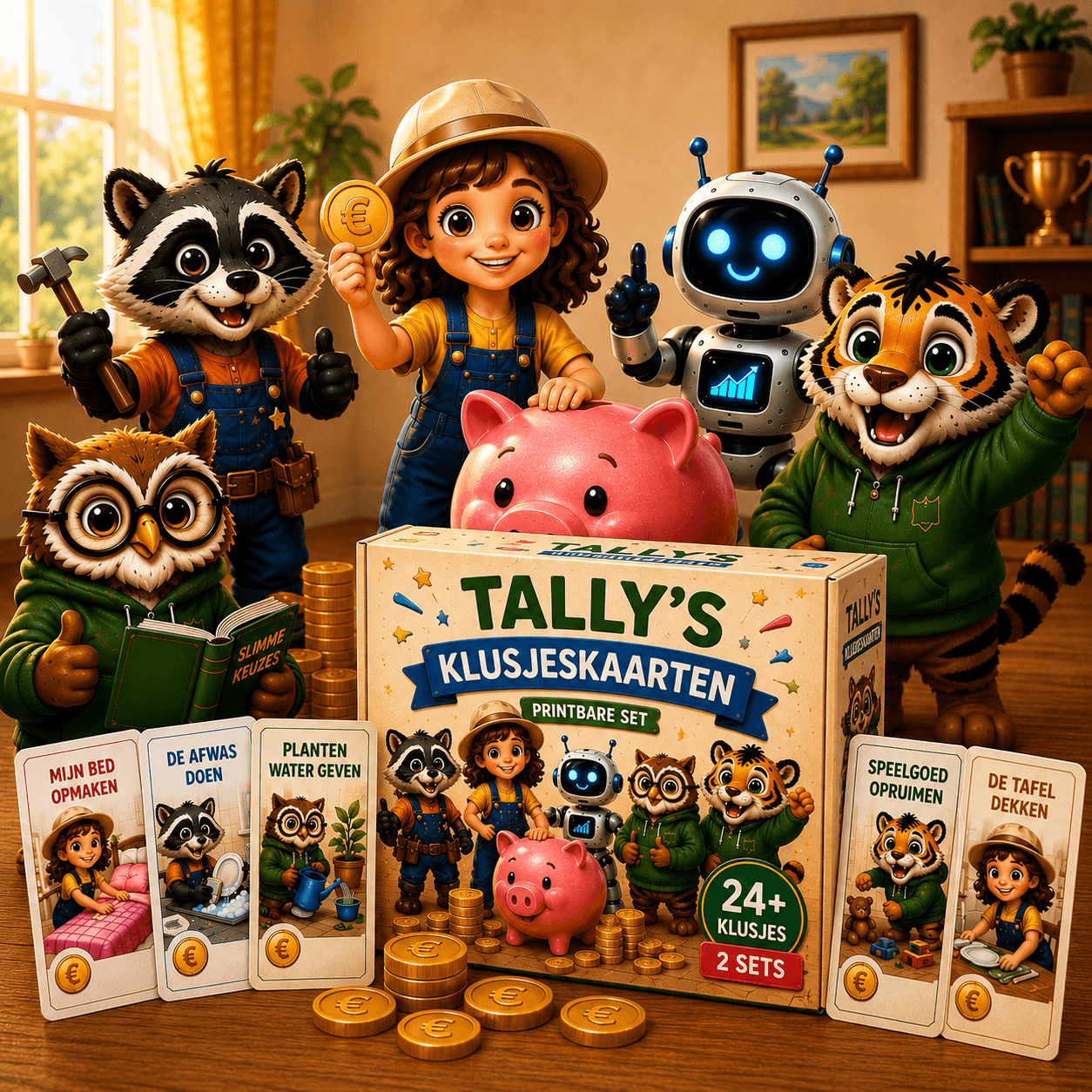 Tally's Chore Cards cover
