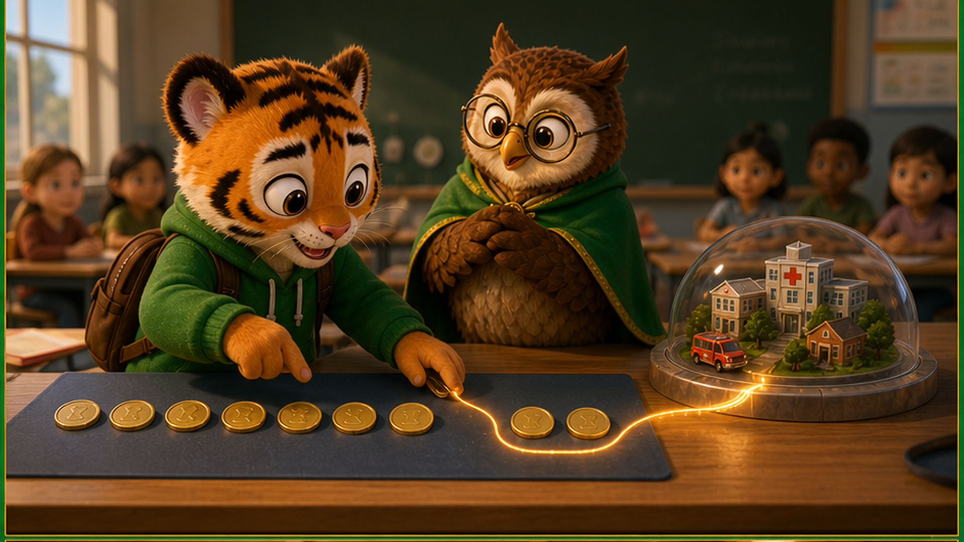 A worked tax example: base, rate, result