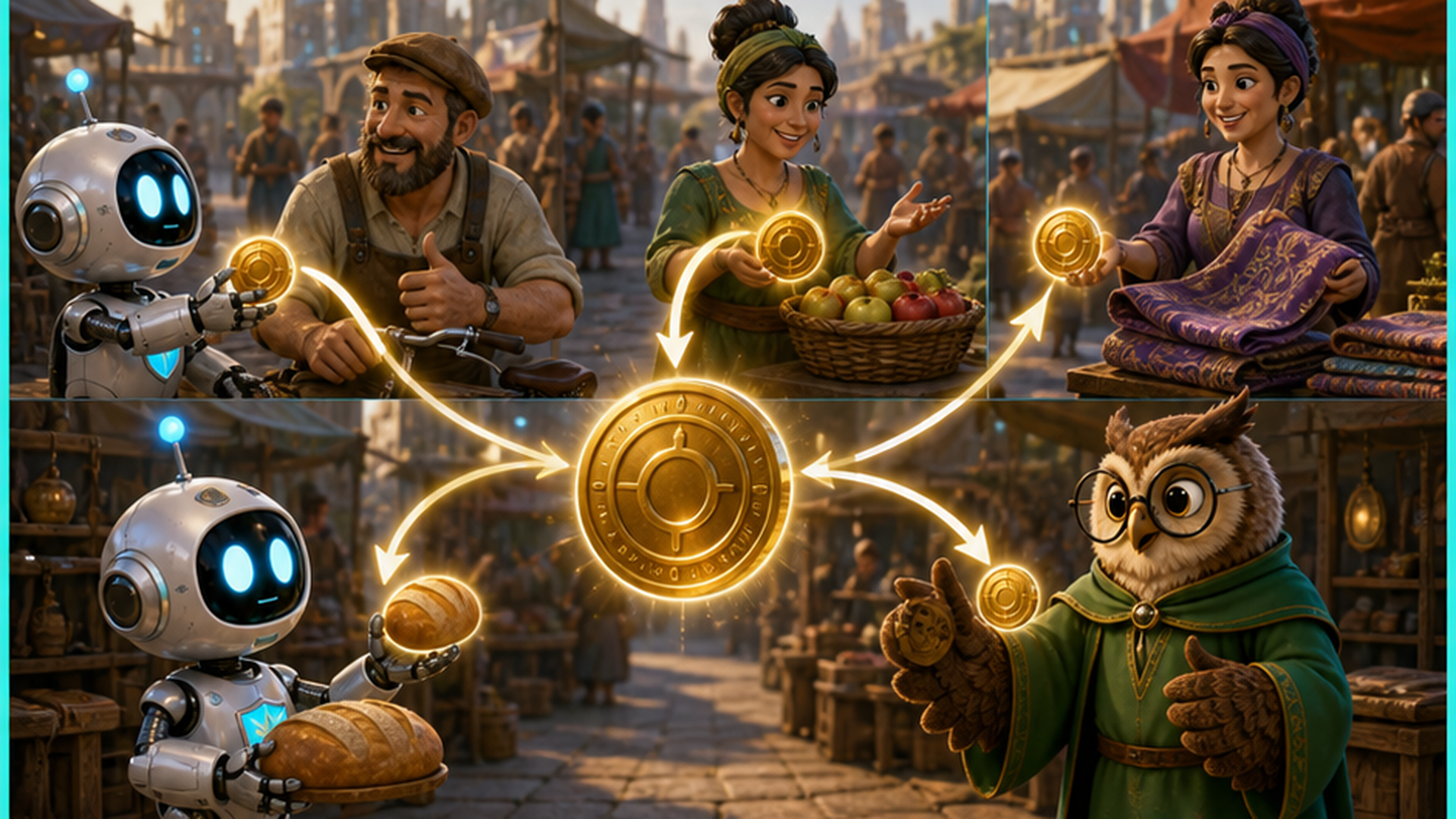 A shared token becomes a bridge between trades