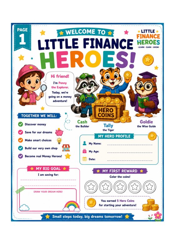 Money & Market Workbook preview