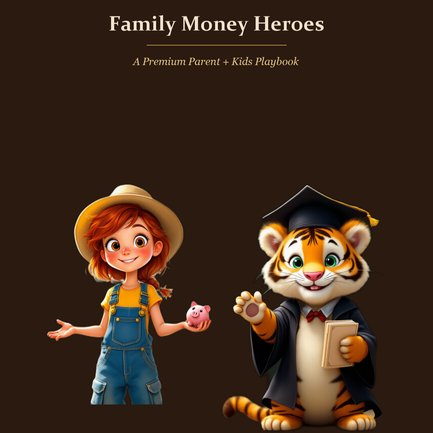 Family Money Heroes — Parent + Kids Playbook